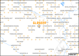 map of Glasern