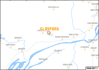 map of Glasford