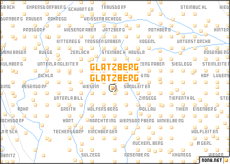 map of Glatzberg