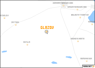 map of Glazov