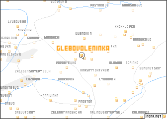 map of Glebovo-Leninka