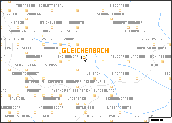 map of Gleichenbach