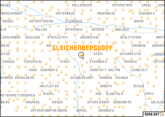 map of Gleichenberg Dorf