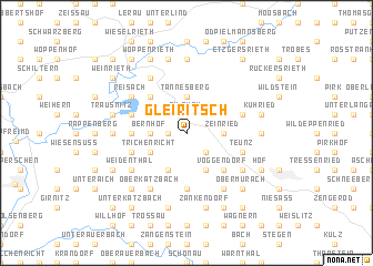 map of Gleiritsch