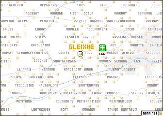 map of Gleixhe