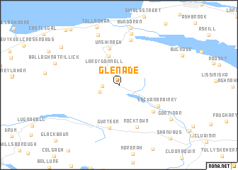 map of Glenade