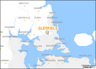 map of Glenfield