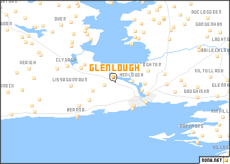 map of Glenlough