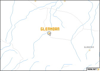 map of Glen Moan