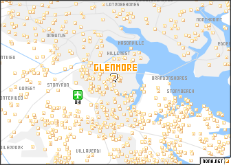 map of Glenmore