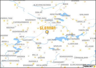 map of Glennan