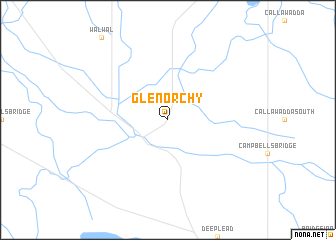 map of Glenorchy