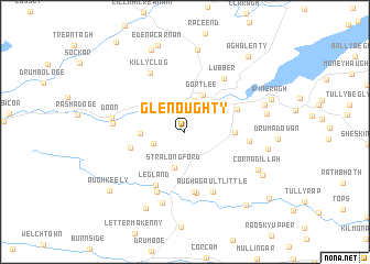 map of Glenoughty