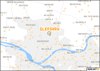 map of Glenshaw