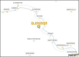map of Glen Union