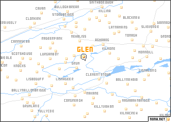 map of Glen