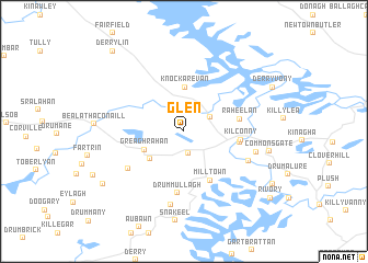 map of Glen