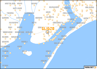 map of Glidza