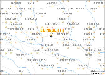 map of Glîmbocata