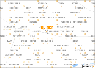 map of Glinka