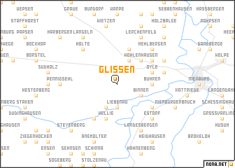 map of Glissen