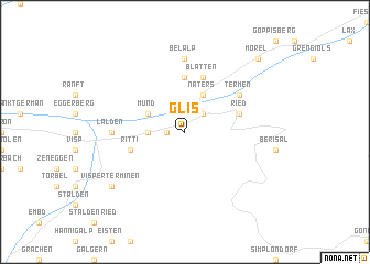 map of Glis