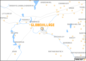 map of Globe Village