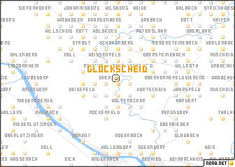 map of Glockscheid