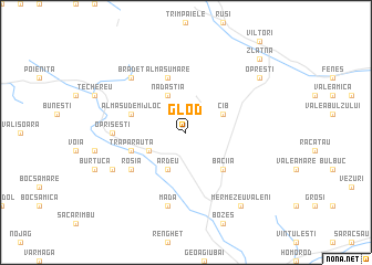 map of Glod