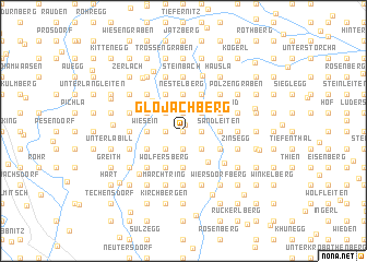 map of Glojachberg