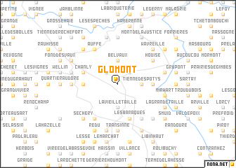 map of Glomont