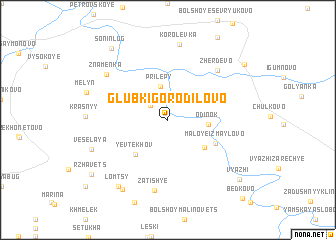 map of Glubki-Gorodilovo