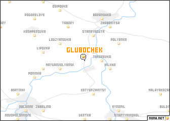 map of Glubochek