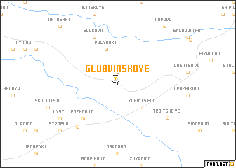 map of Glubvinskoye