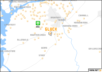 map of Gluck