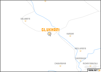 map of Glukhari