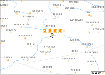 map of Glukhovo