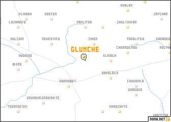 map of Glumche