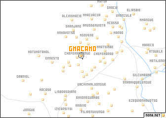 map of G. Macamo