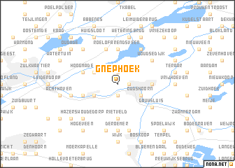 map of Gnephoek