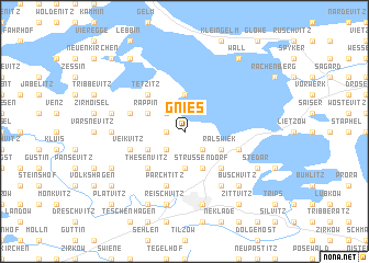 map of Gnies