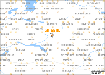 map of Gnissau