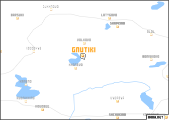 map of Gnutiki