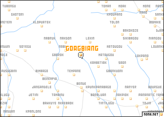 map of Goagbiang