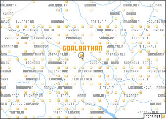 map of Goālbāthān