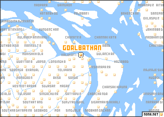 map of Goālbāthān