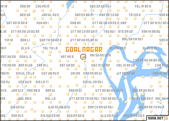 map of Goalnagar