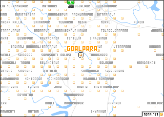 map of Goālpāra