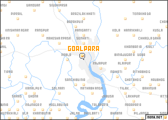 map of Goālpāra
