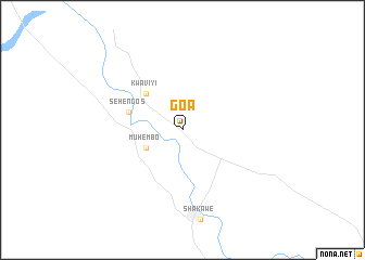 map of Goa
